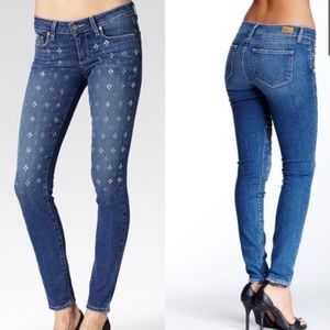 Paige Verdugo Ultra Skinny Miles Embellished Jean